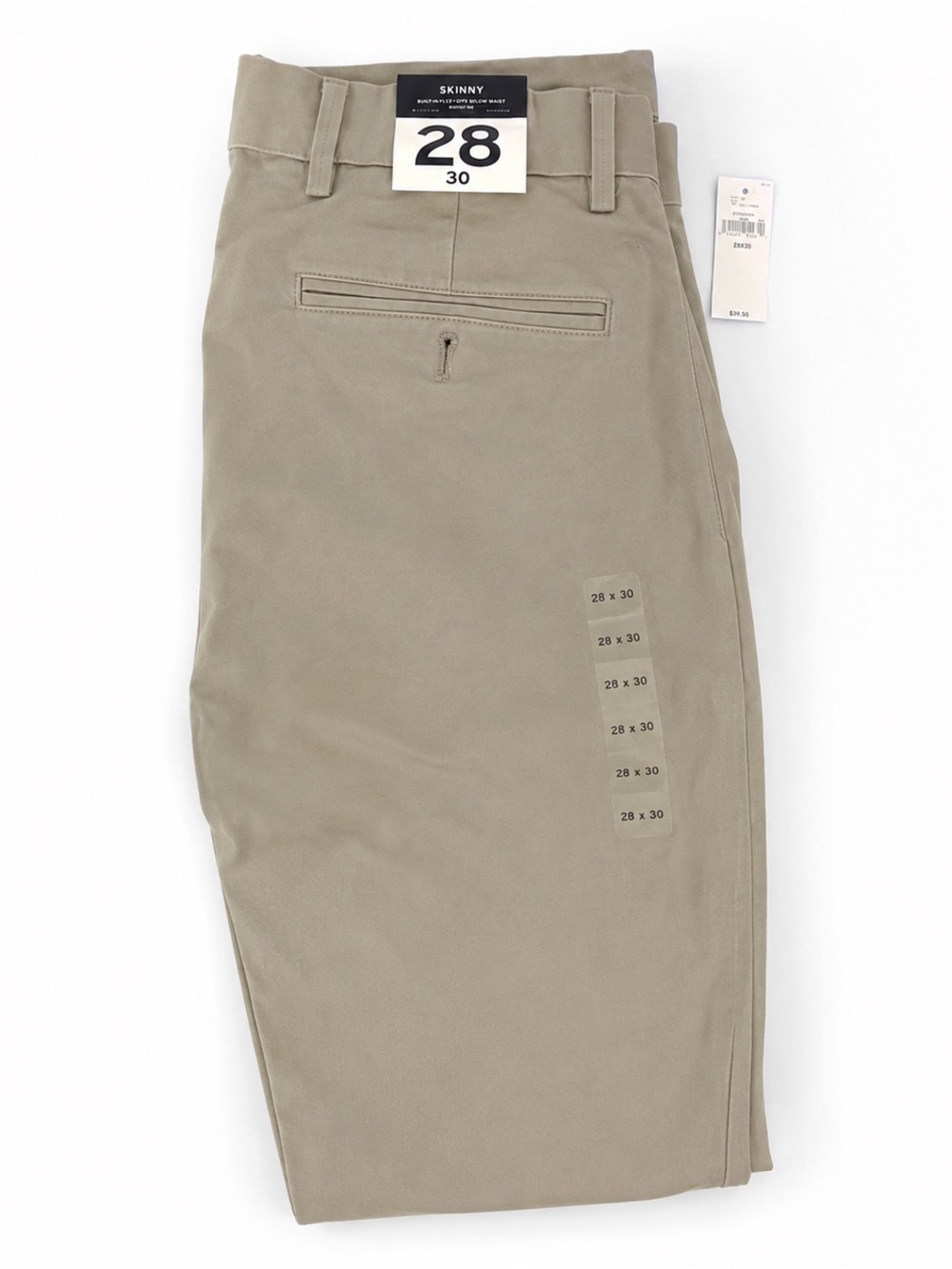 New Gap Men’s Khakis Skinny Fit Chinos Pants